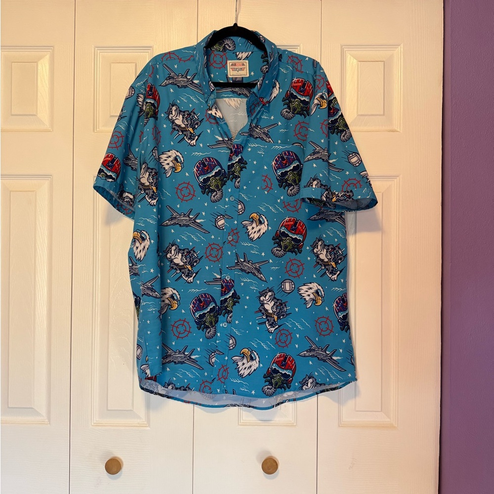 RSVLTS Top Gun “Wingman” Men's Shirt XXL